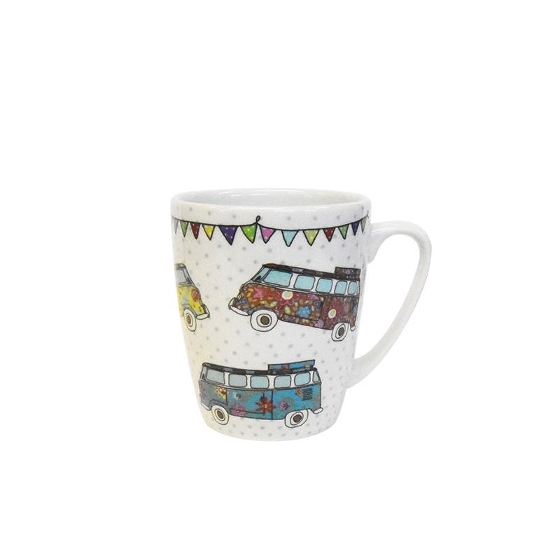 Churchill Caravan Oak Mug Campers, 400 ml - Whole and All