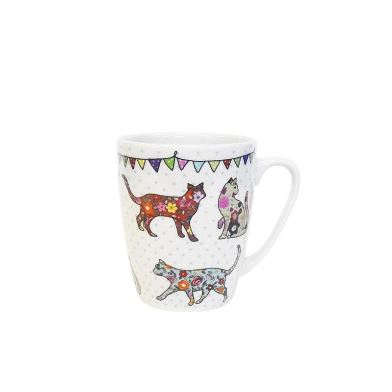 Churchill Caravan Oak Mug Cats, 400 ml - Whole and All