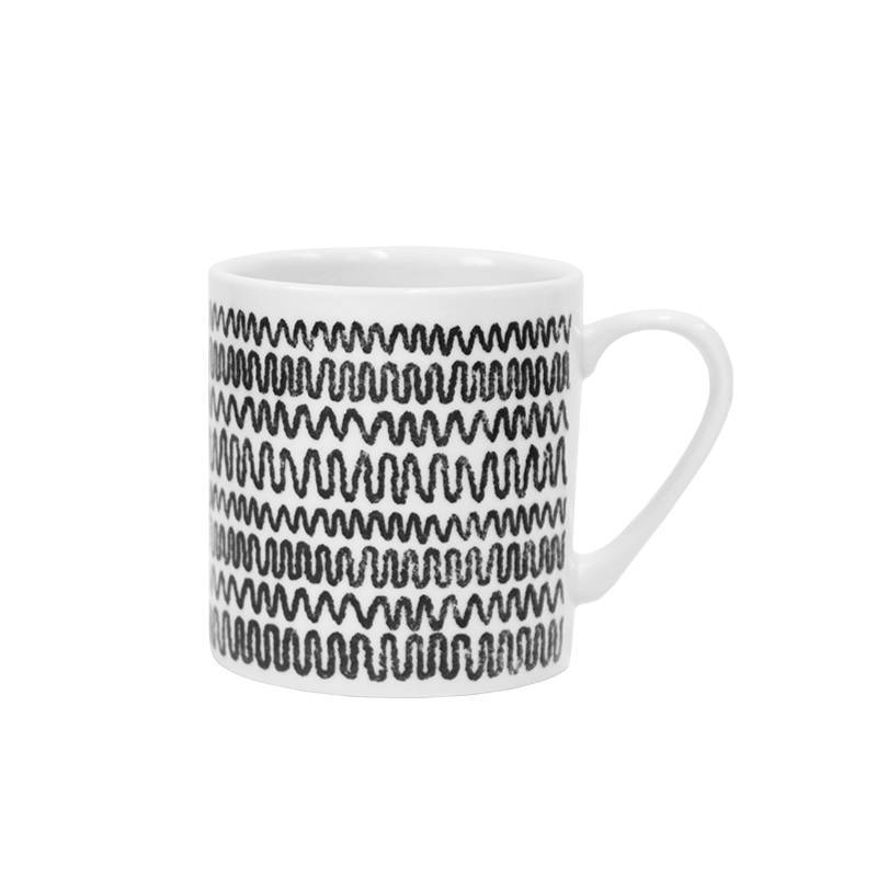 Churchill Couture Venus Black Sieni Kurva Mug, 340 ml - Whole and All