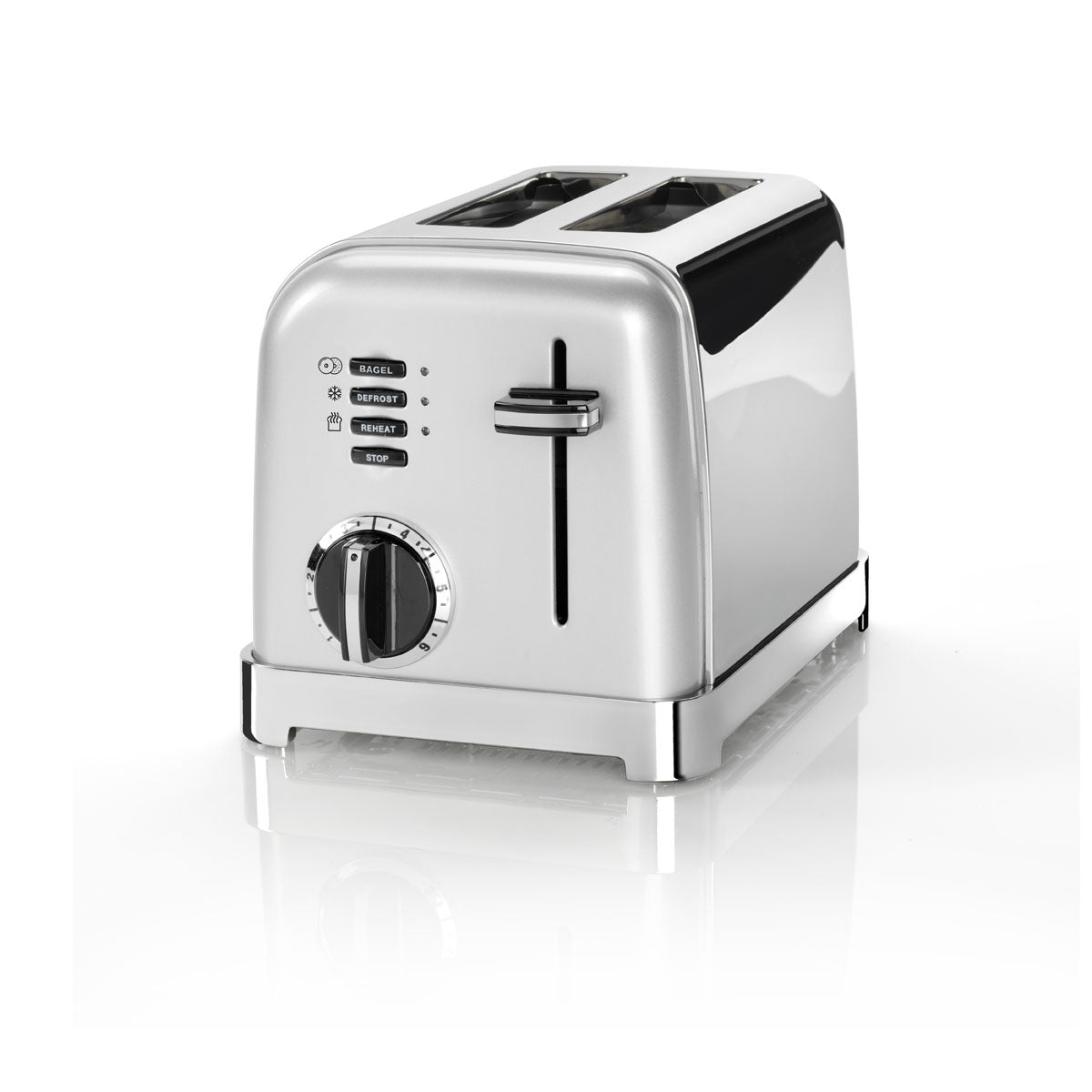 Cuisinart CPT-160 Metal Classic 2-Slice Toaster, Brushed Stainless