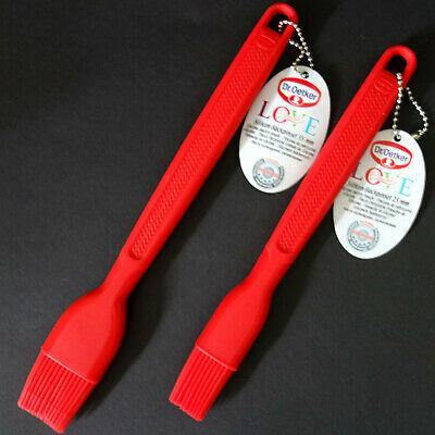 Dr. Oetker "Flexxibel Love" Silicone Pastry Brush Big, Red, 35X250 Mm - Whole and All