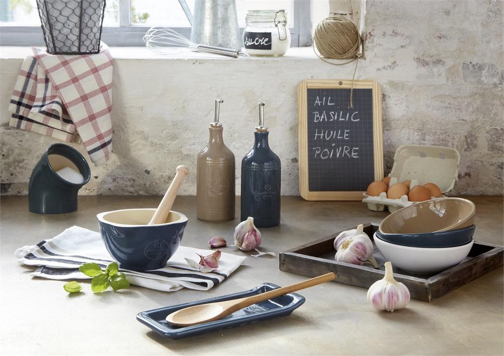 Emile Henry Mortar Pestle - Whole and All