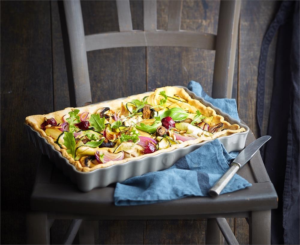 Emile Henry Deep Rectangular Tart Dish - Whole and All