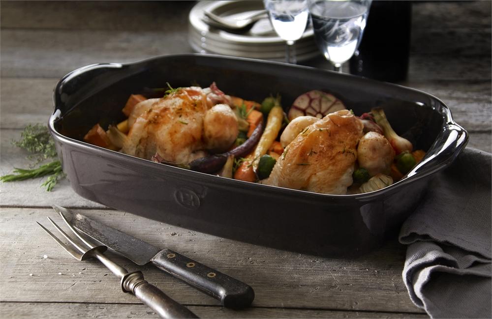 Emile Henry Large Rectangular Oven Dish - Whole and All