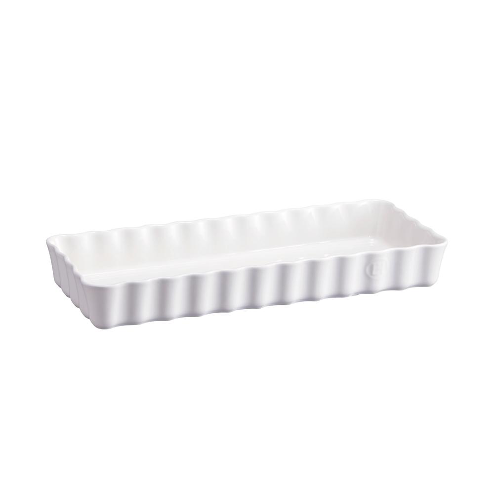 Emile Henry Slim Rectangular Tart Dish - Whole and All