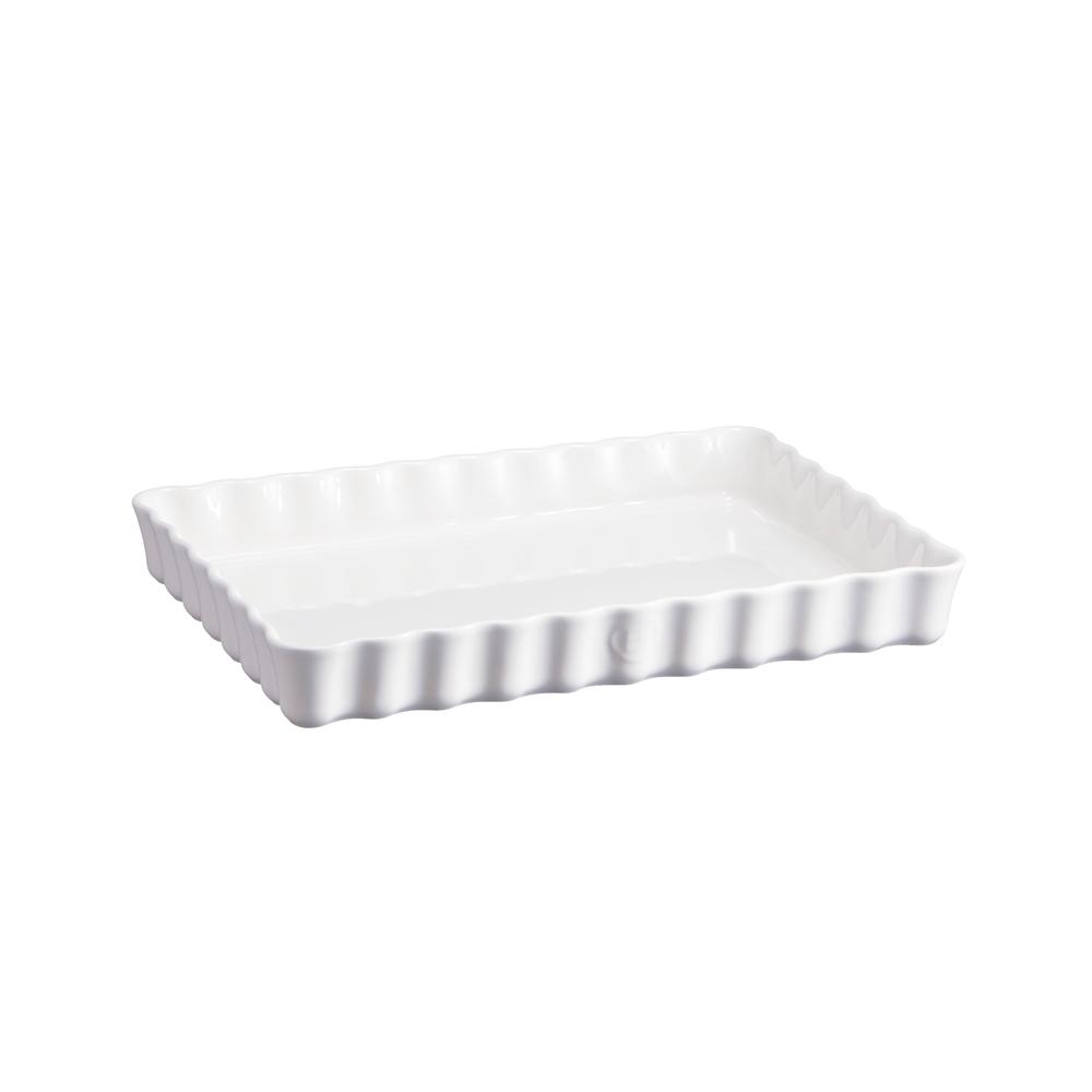 Emile Henry Deep Rectangular Tart Dish - Whole and All