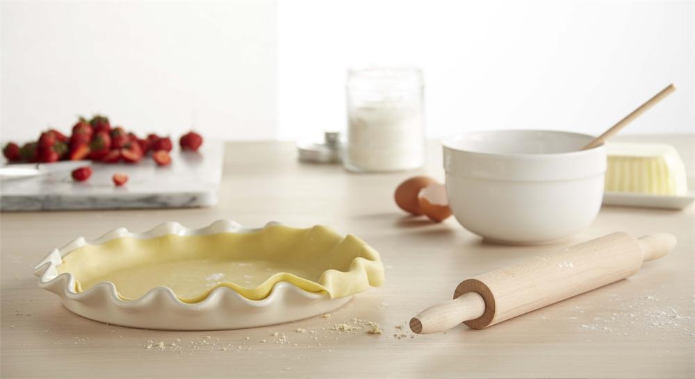 Emile Henry Ruffled Tart Dish - Whole and All