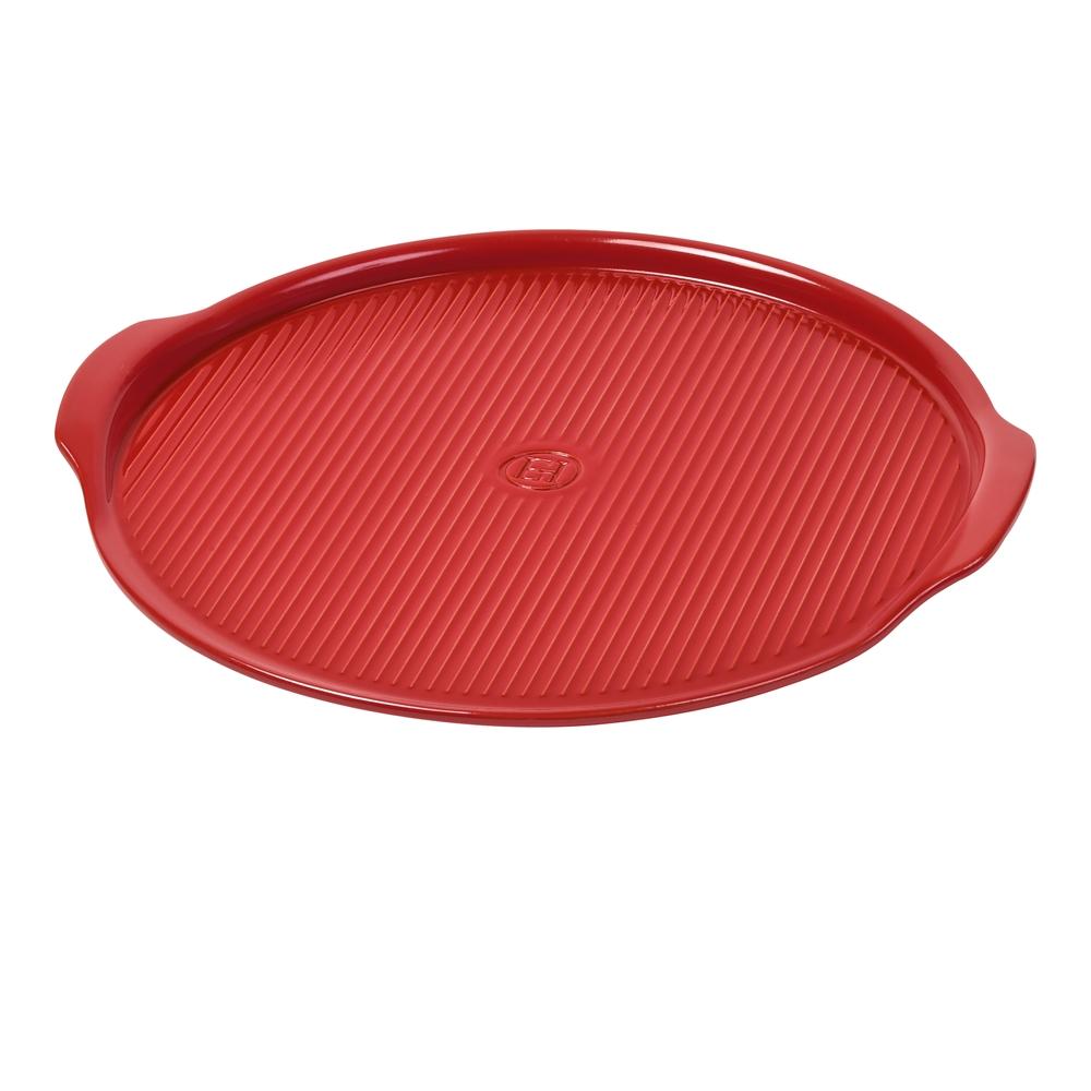 Emile Henry Ridged Pizza Stone - Whole and All