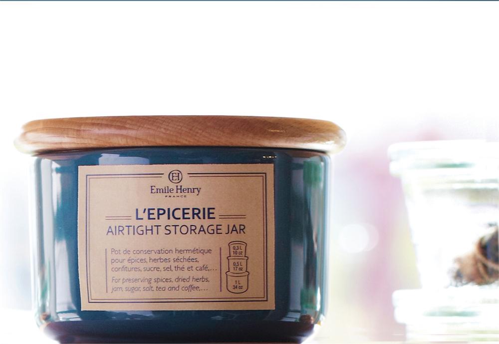 Emile Henry Storage Jar 1L 1Qt - Whole and All