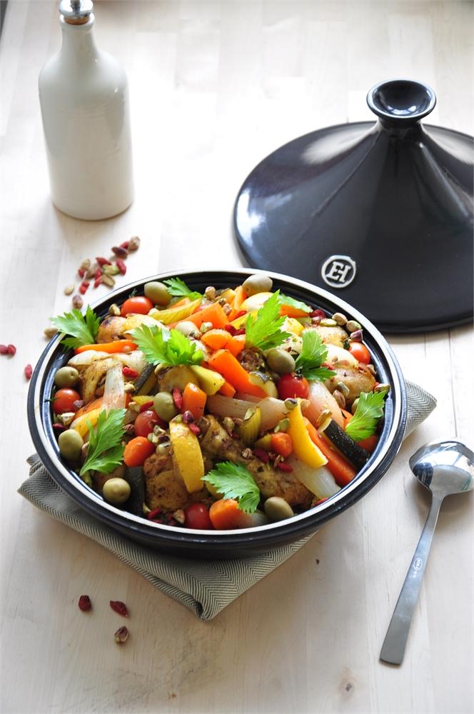 Emile Henry Tagine  32 Cm - Whole and All