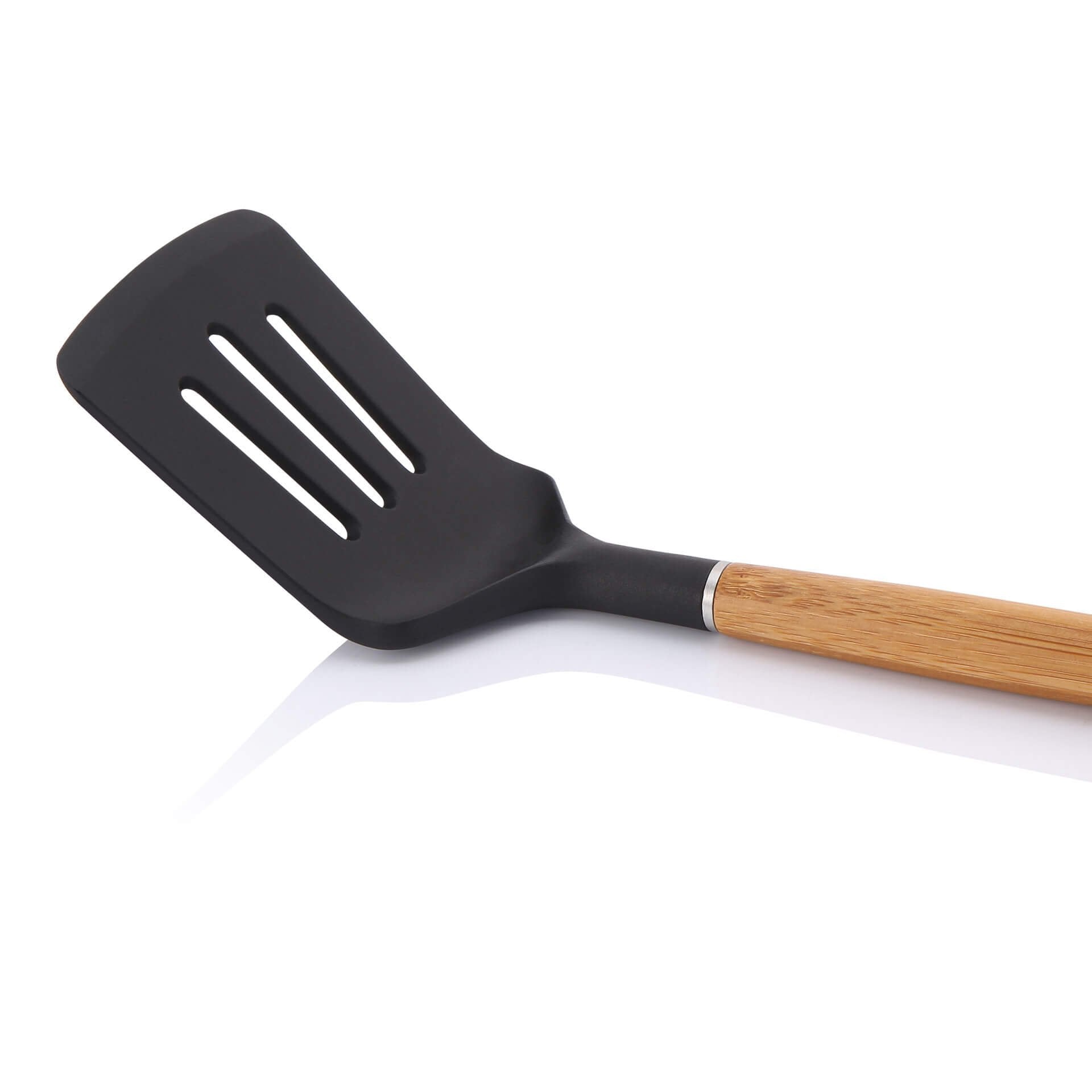 Stanley Rogers Slotted Turner, Bamboo