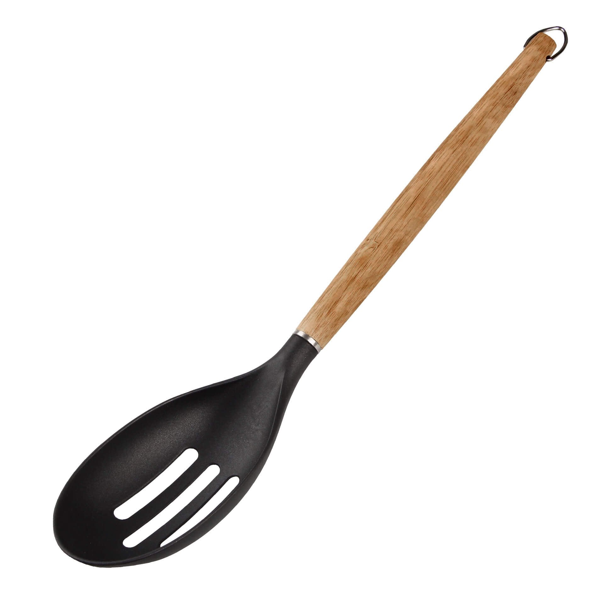 Stanley Rogers Slotted Spoon, Bamboo