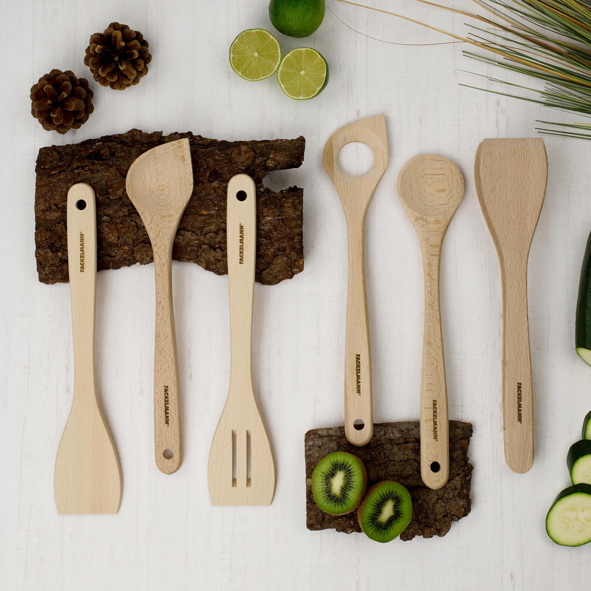 Fackelmann Spoon Nature Beech Wood