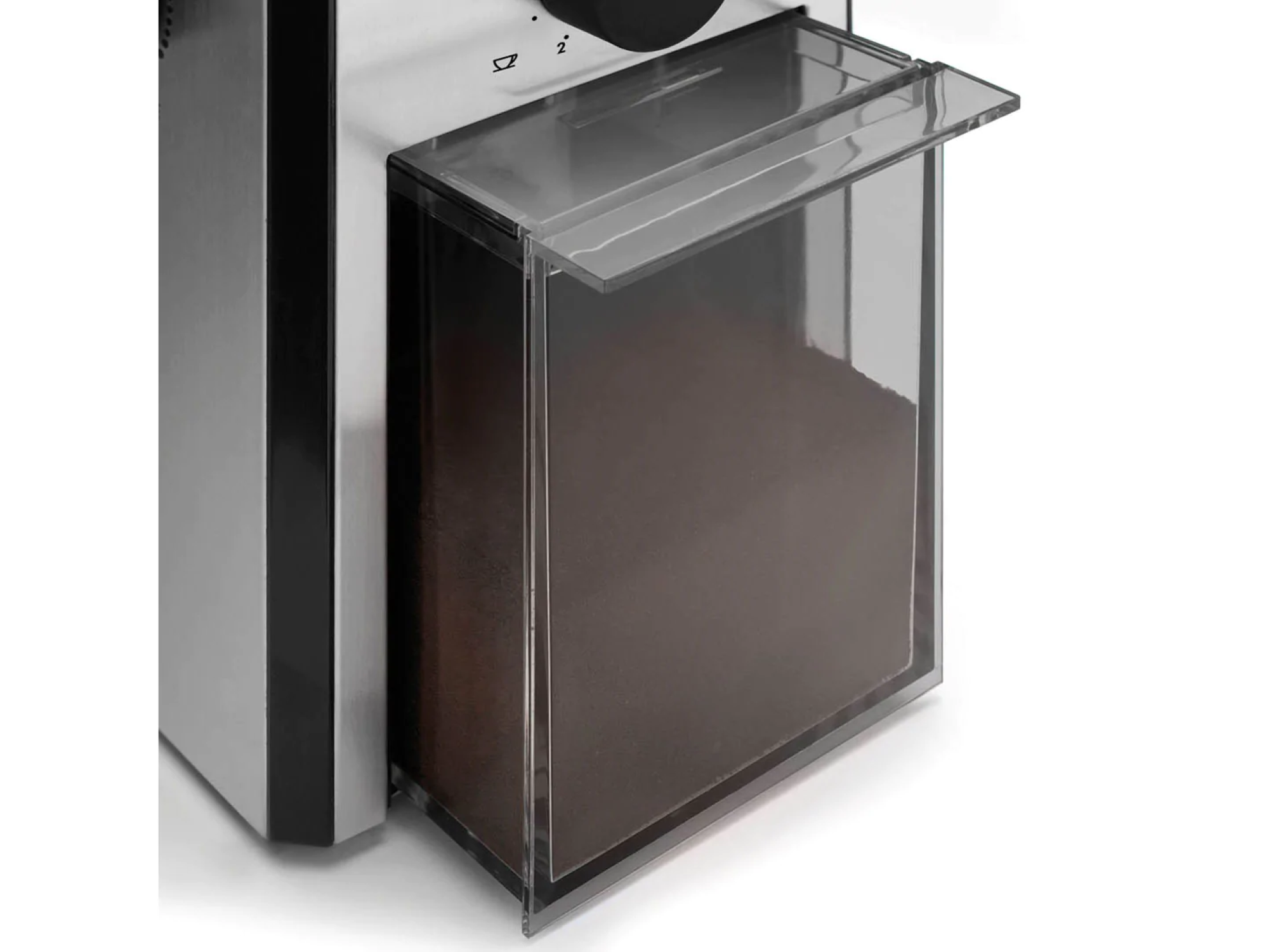 Delonghi KG89 Stainless Steel Burr Coffee Grinder, Silver