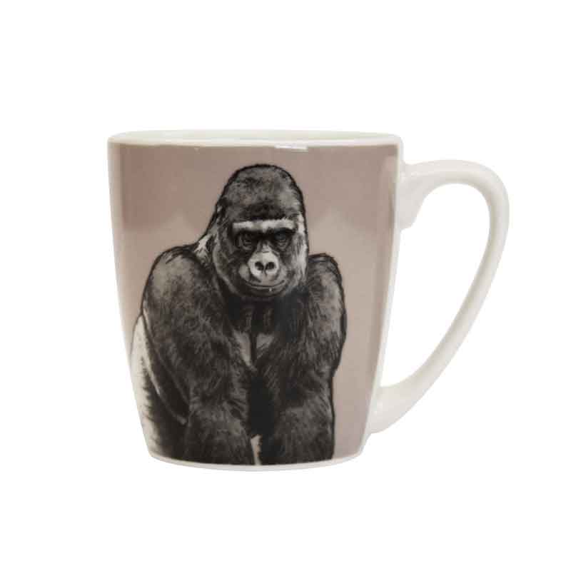 Churchill Couture Kingdom Acorn Gorilla Mug, 300 ml - Whole and All