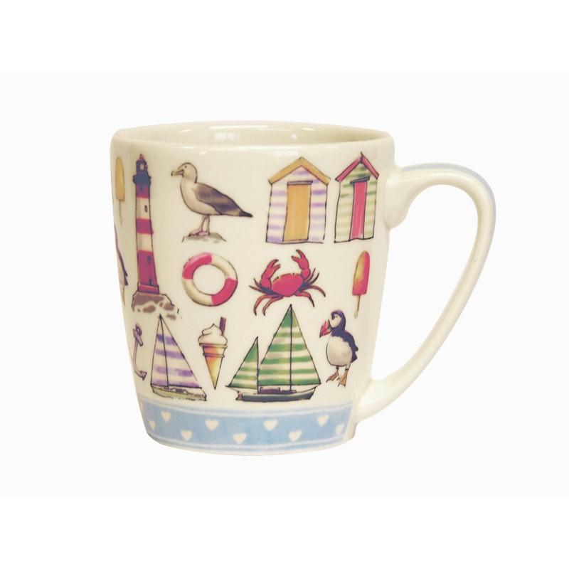 Churchill Living The Dream Acorn Mug Beach Life, 300 ml - Whole and All