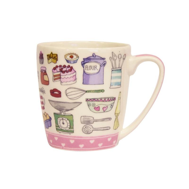 Churchill Living The Dream Acorn Mug Cake Life, 300 ml - Whole and All