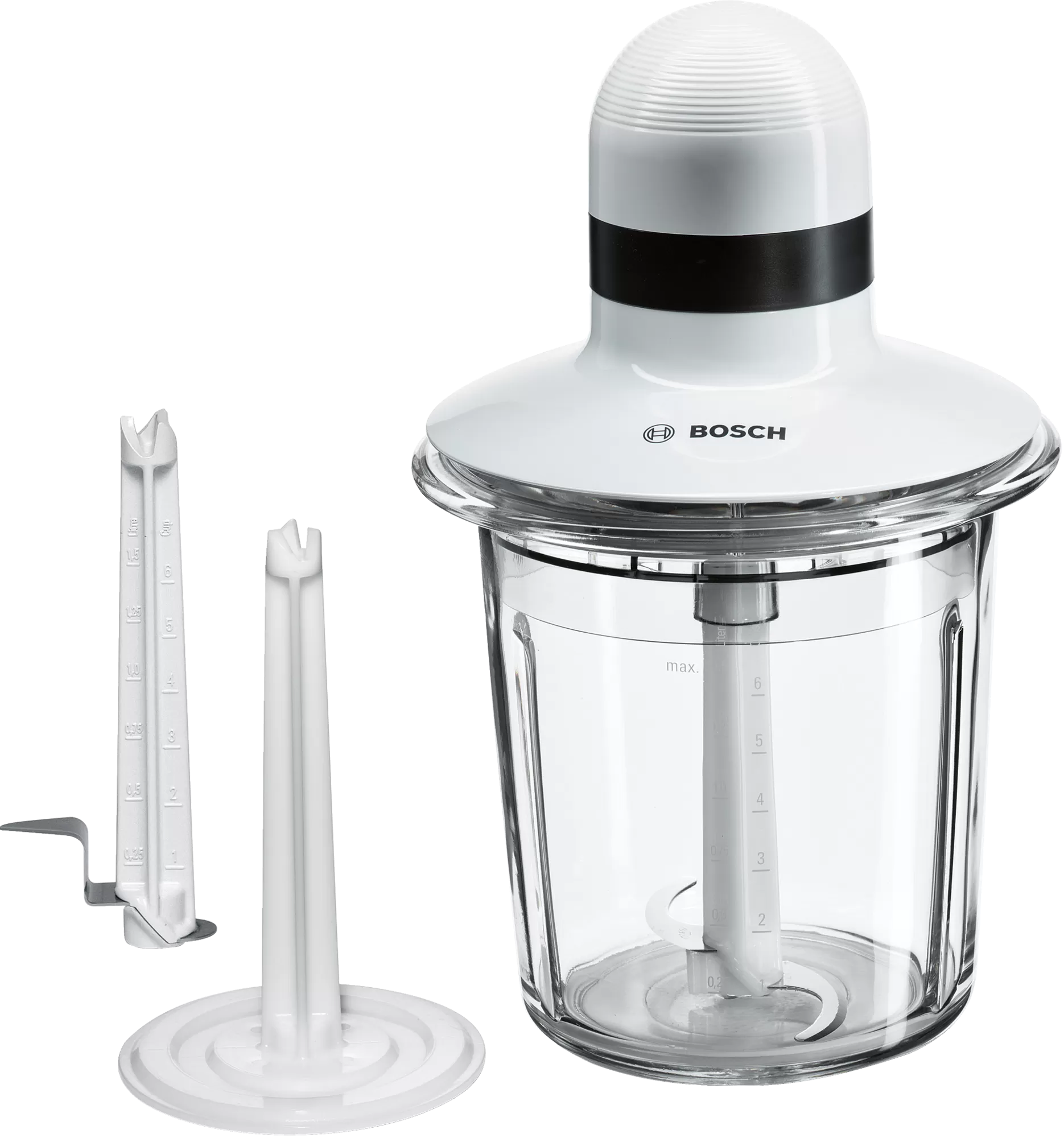 Bosch Chopper 550W, 1500 ml (White)