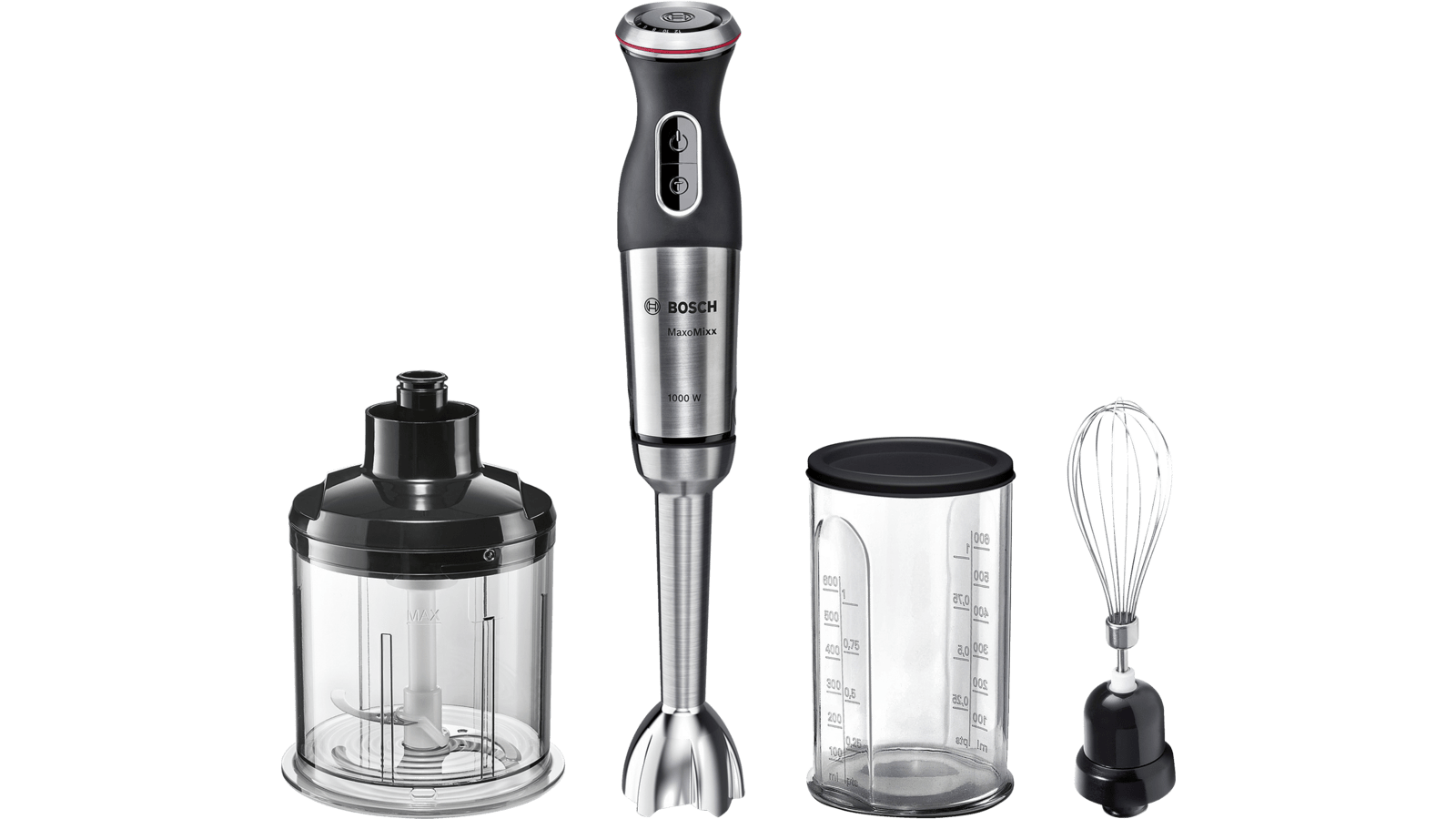 Bosch Hand Blender Maxomixx 1000W (Stainless Steel)