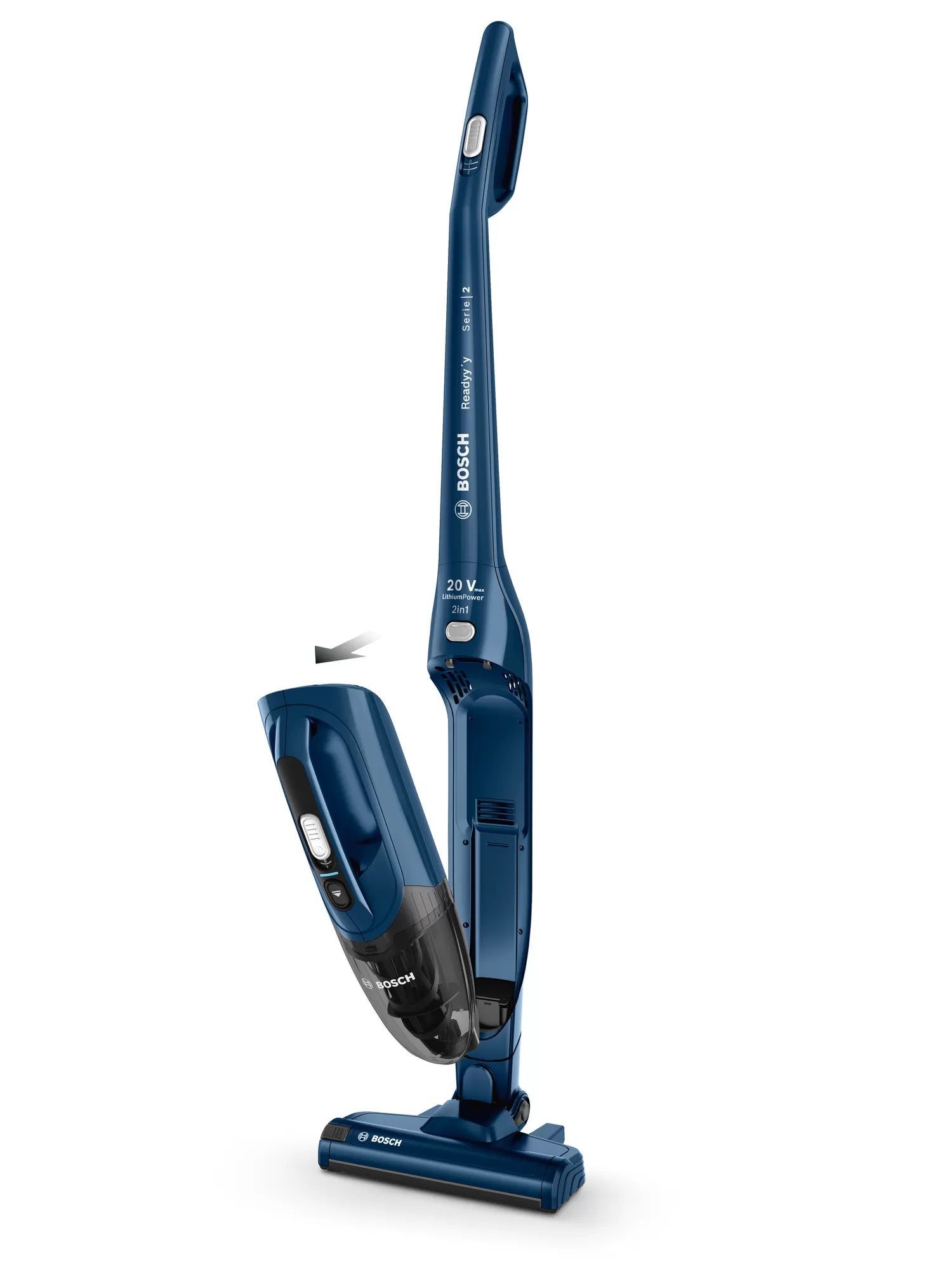 Bosch Rechargeable Handstick Vacuum Cleaner Move Serie2 - 20V Blue