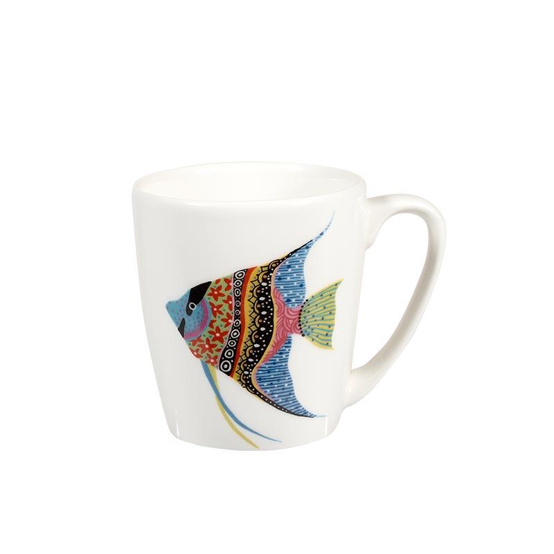 Churchill Paradise Fish Acorn Mug Angel Fish, 300 ml - Whole and All