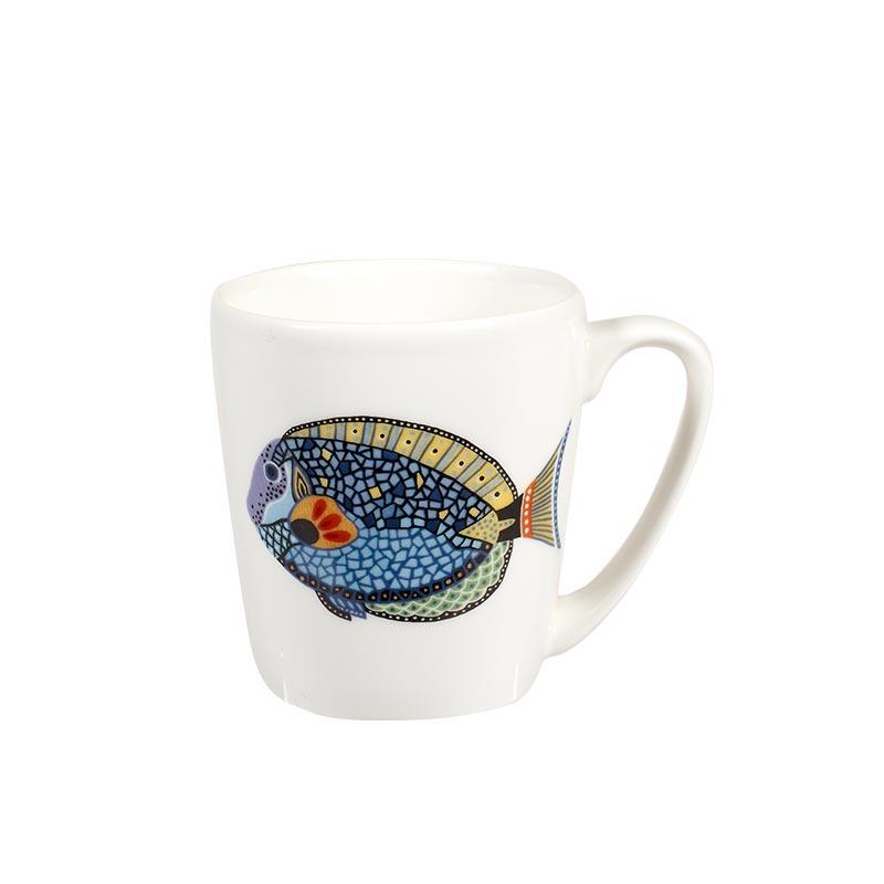 Churchill Paradise Fish Acorn Mug Blue Tang, 300 ml - Whole and All