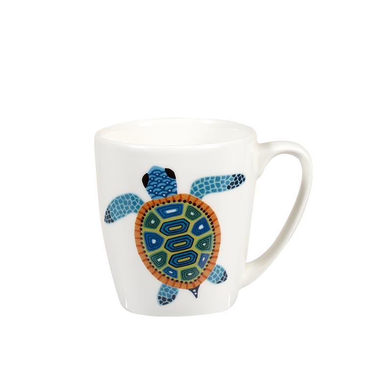 Churchill Paradise Fish Acorn Mug Sea Turtle, 300 ml - Whole and All