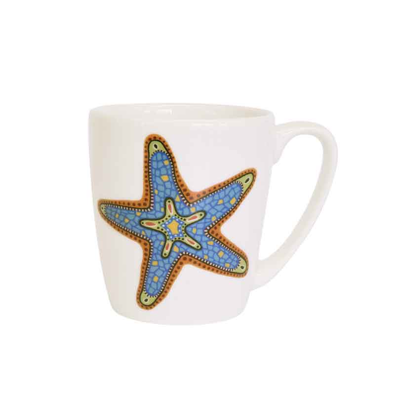 Churchill Paradise Fish Acorn Mug Starfish, 300 ml - Whole and All