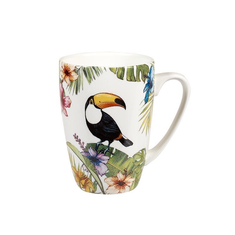 Churchill Reignforest Rowan Mug Toucan, 275 ml - Whole and All