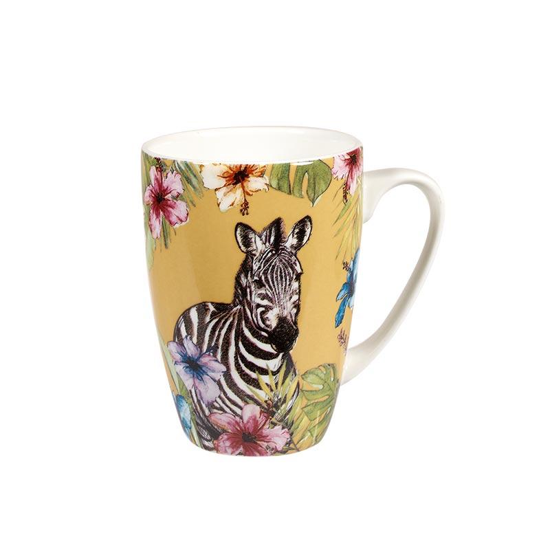Churchill Reignforest Rowan Mug Zebra, 275 ml - Whole and All