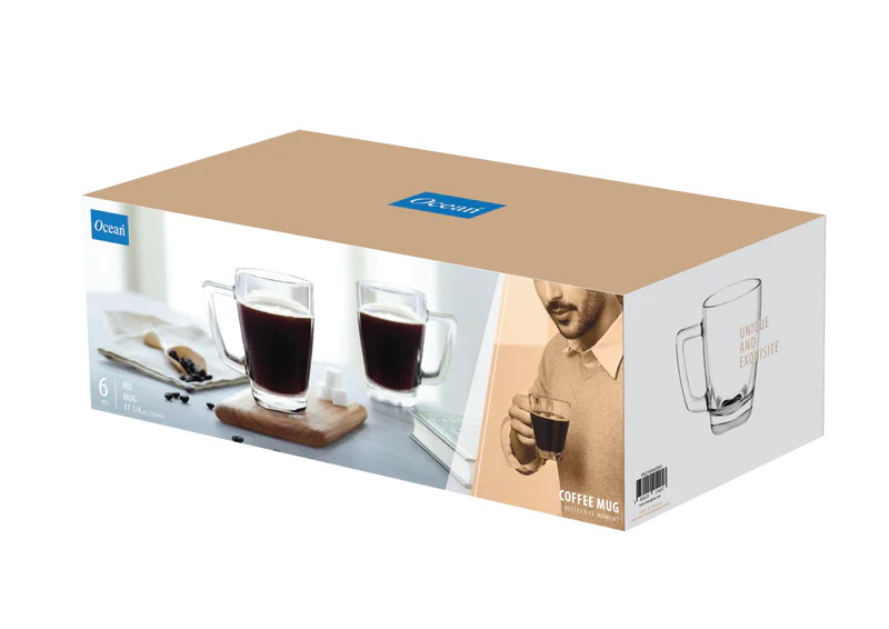 Ocean Rio Coffee Mug, 320 ml (Set Of 6 Pcs)