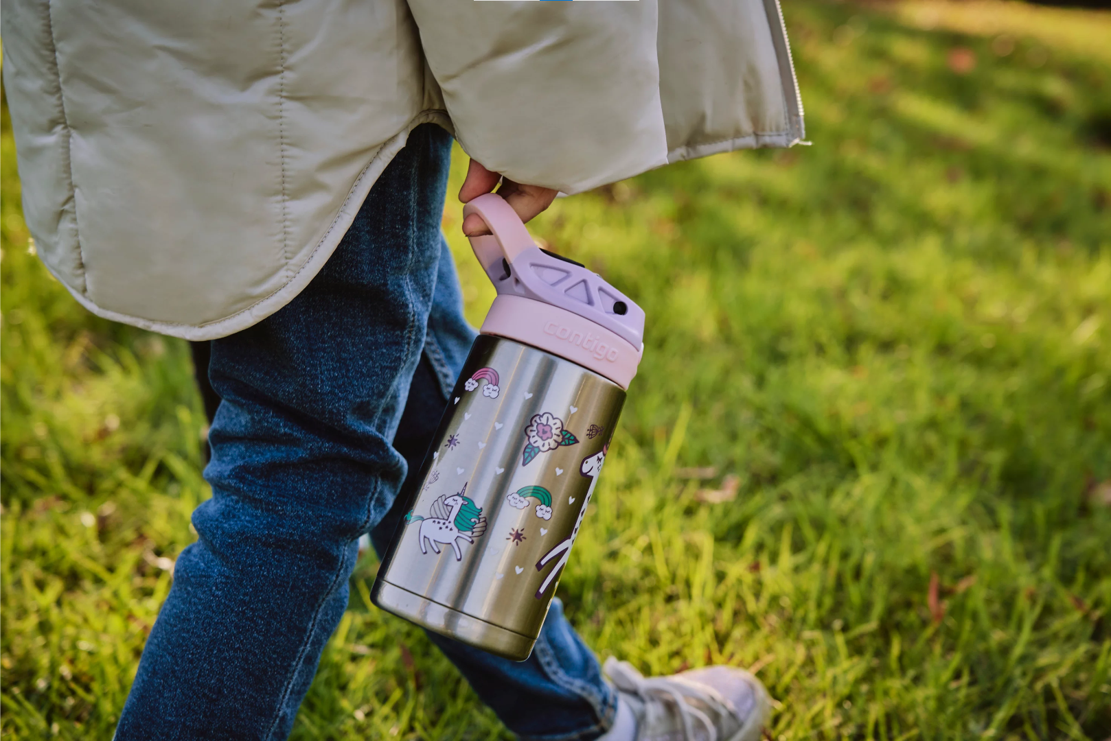 Contigo Autospout Kids Easy-Clean Stainless Steel, 380 ml