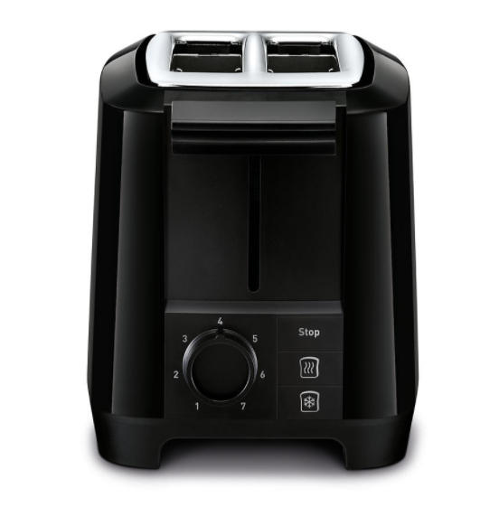 Moulinex 2 Slice Bread Toaster, 800W (Black)