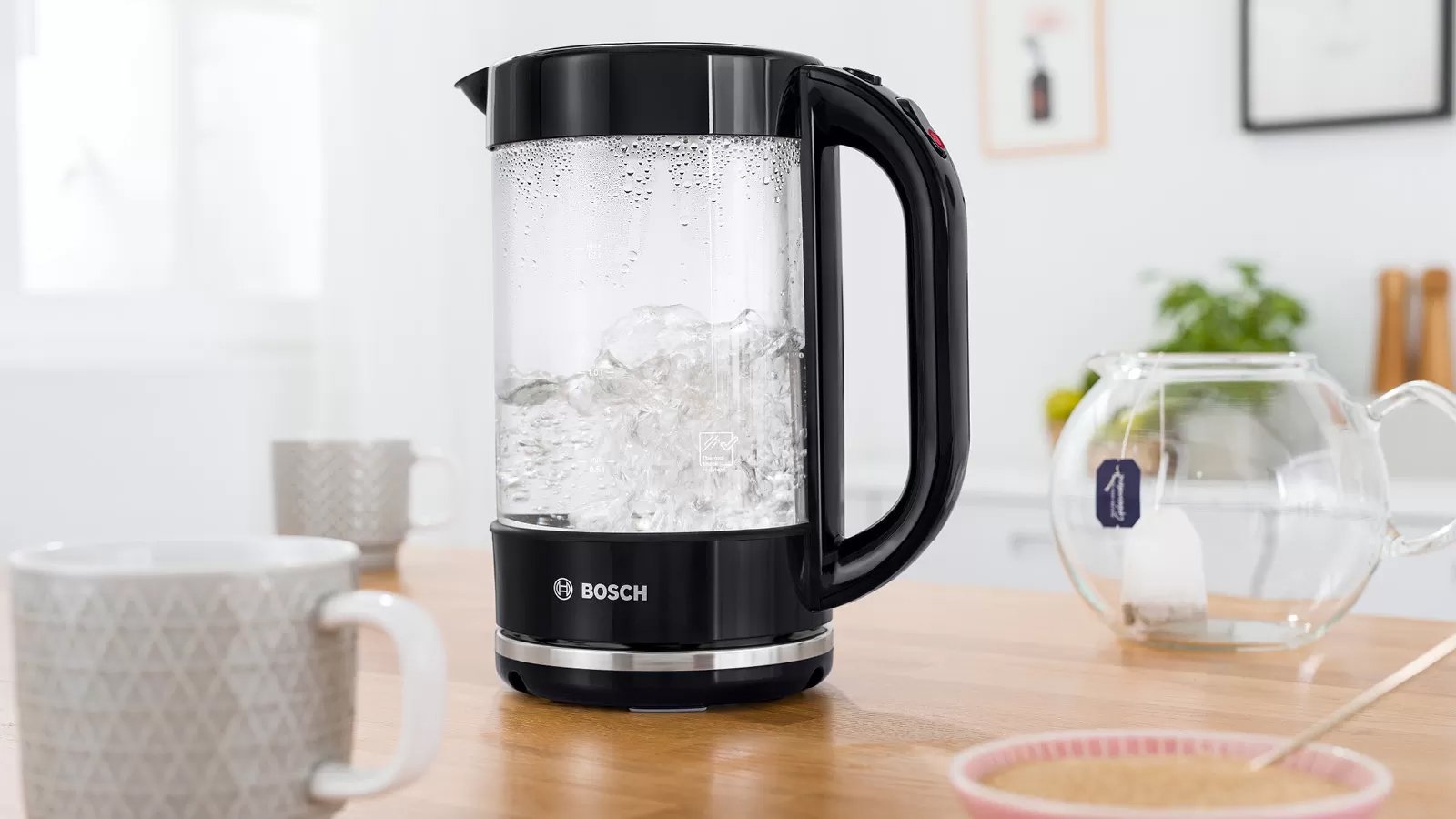 Bosch Water Kettle, 1.7L, 2400W (Ceramic Dark)