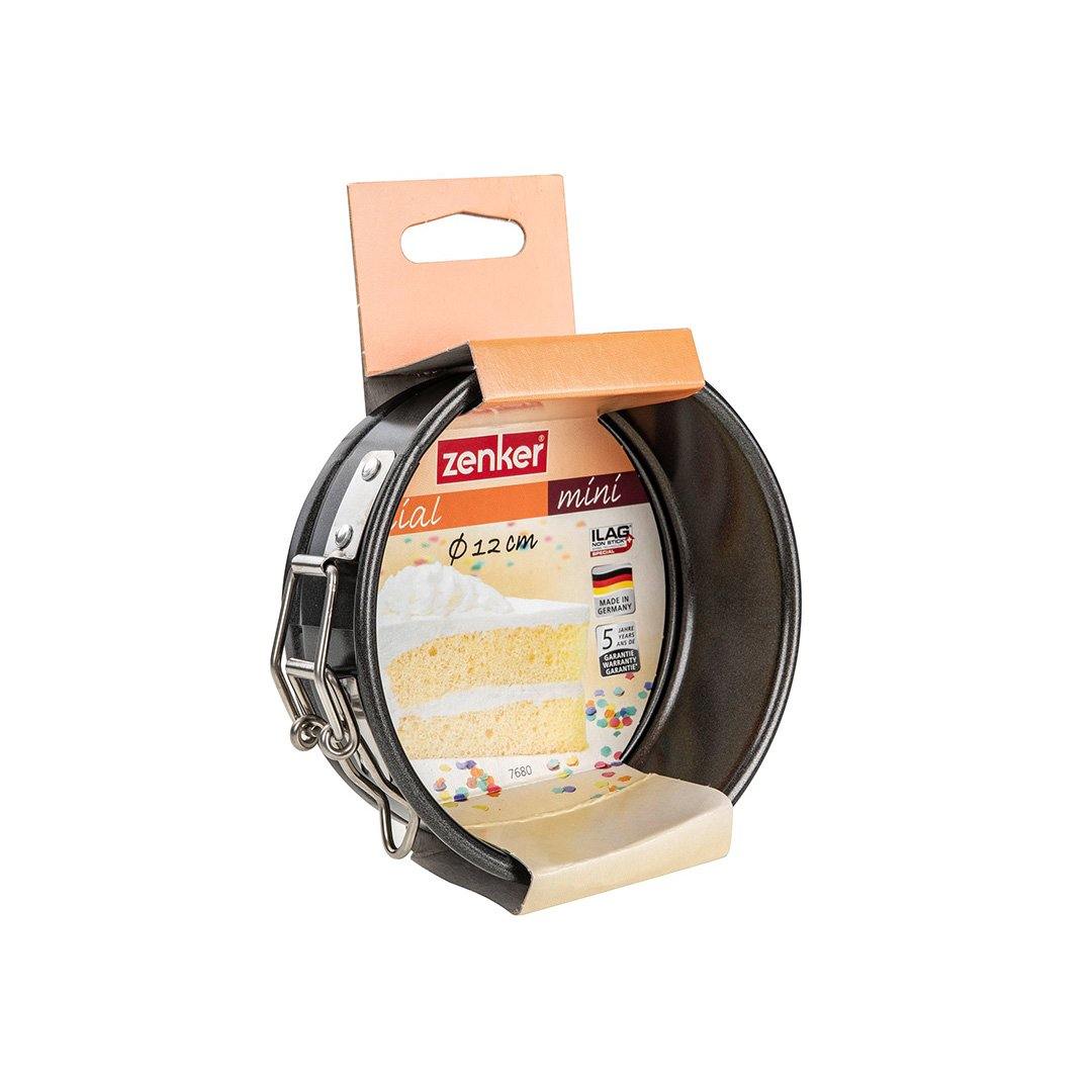 Zenker Springform"Special Mini" With Flat Base, Black, 12.5X4.5 cm - Whole and All