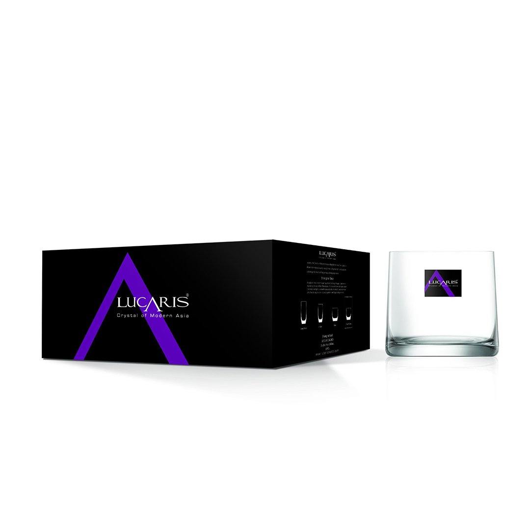 Lucaris Crystal Bangkok Rock - Set Of 6 Pcs - Whole and All