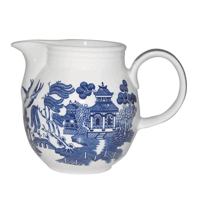 Churchill Blu Willow Georgian Milk Jug, 850 ml - Whole and All