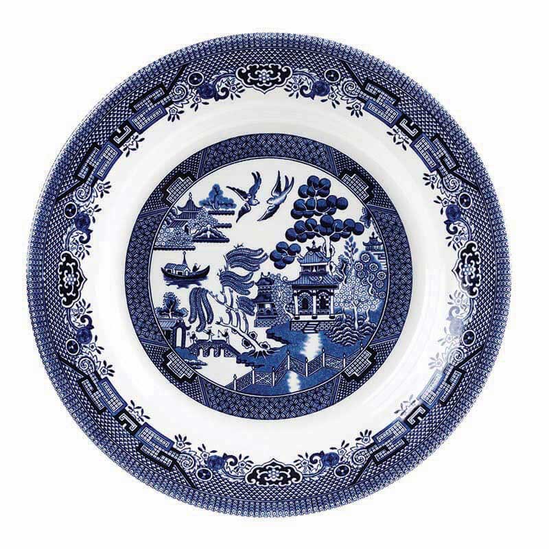Churchill Blu Willow Med Pasta Dish, 28.5 cm - Whole and All