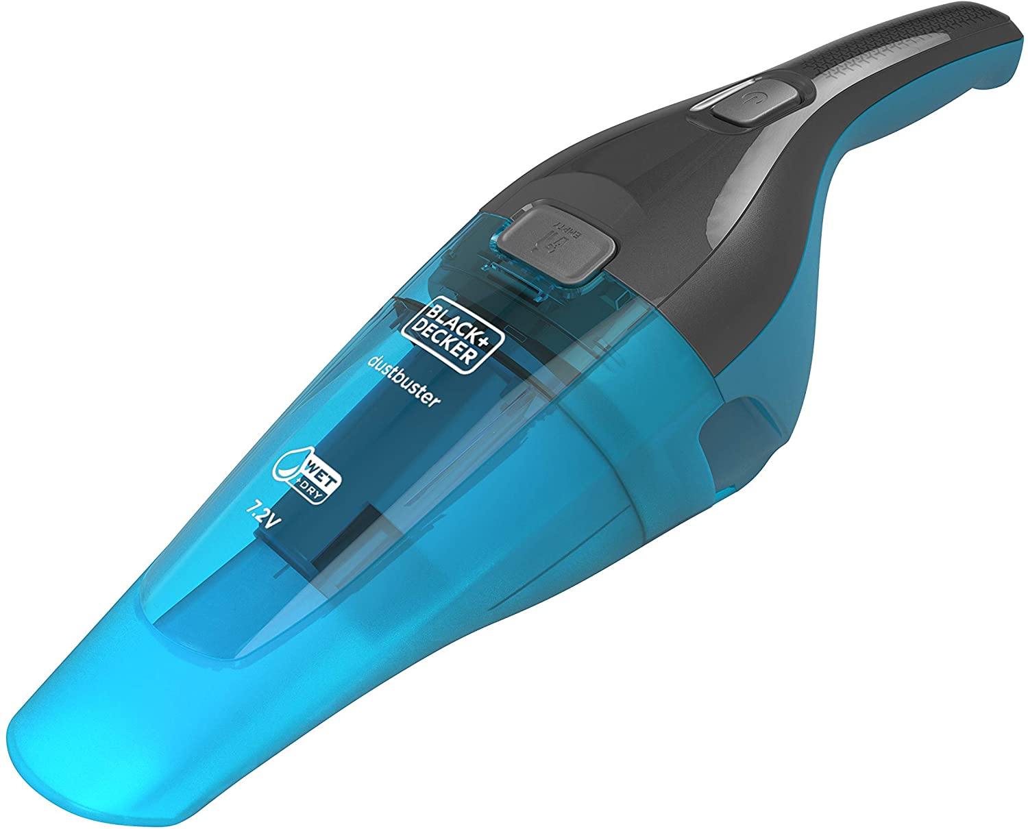 Black+Decker 7.2V WetDry Dustbuster Hand Vac w Accs