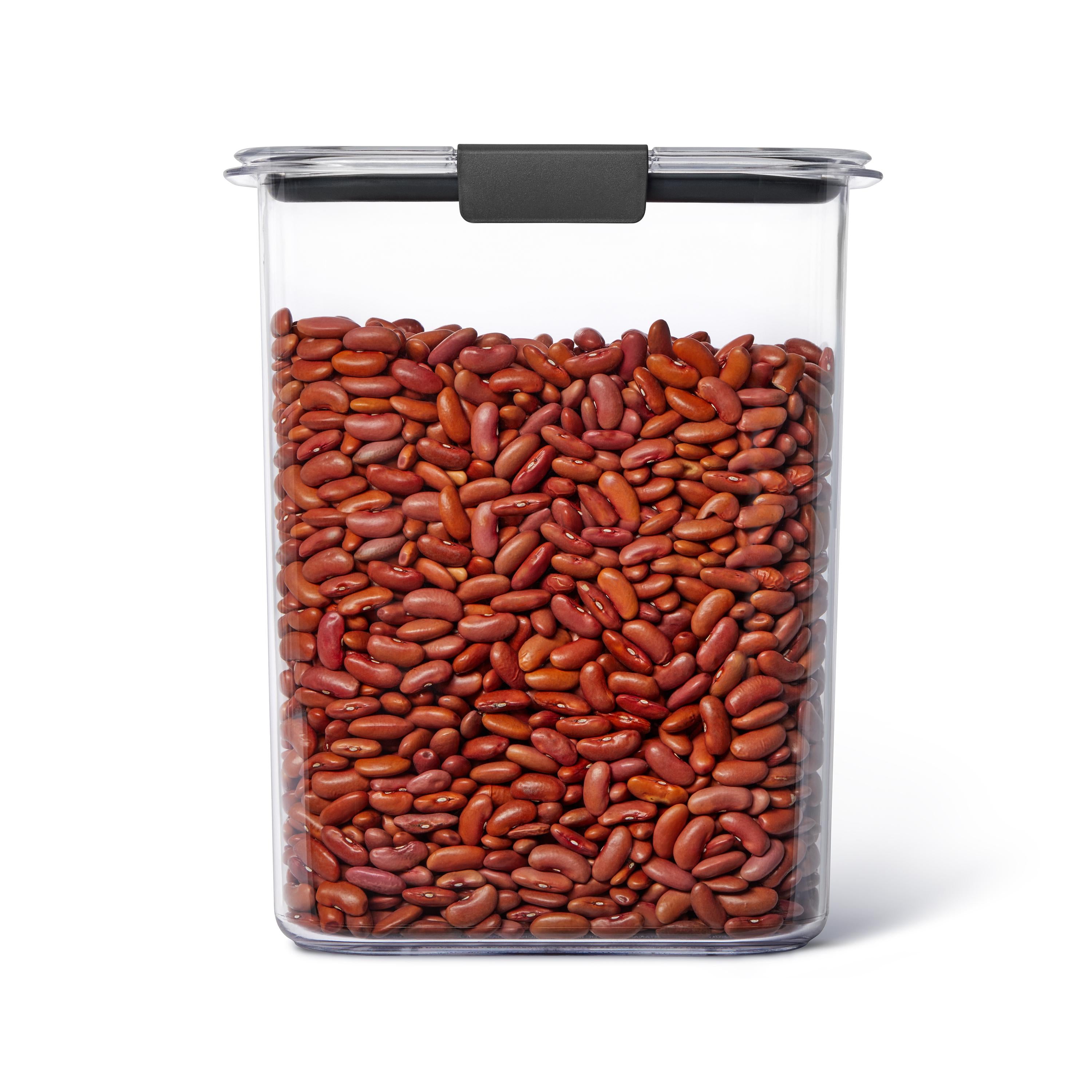 Rubbermaid Brilliance Pantry Airtight Food Storage Containers, Plastic, Flour, 3.7L