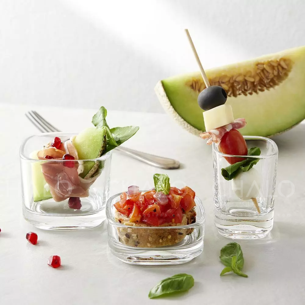Ocean Verrine Shallow Bowl, 3"