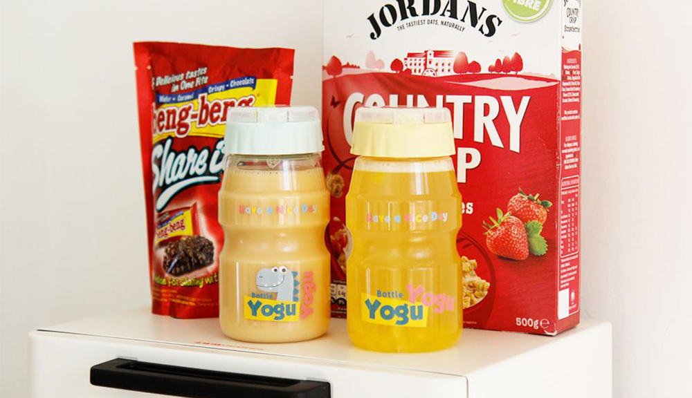 Komax Yogu Straw Water Bottle, 460 ml