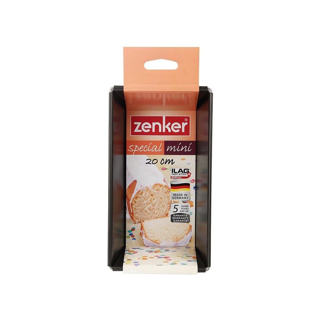 Zenker "Special Mini" Baking Tin, Black, 20.5X11.5X7 cm - Whole and All