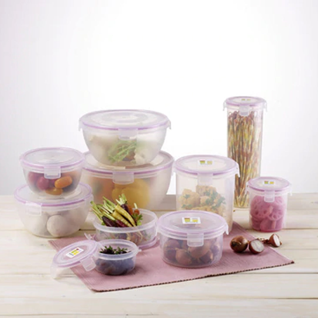 Komax Biokips Round Food Storage Container, 240 ml - Whole and All