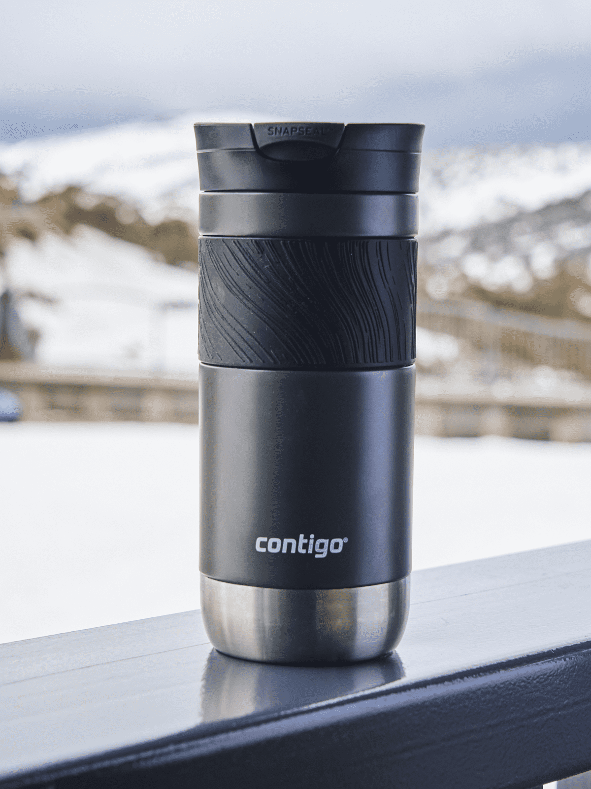 مج سفر Contigo Snapseal Byron 2.0 – ستانلس ستيل مع عزل حراري – 470 مل
