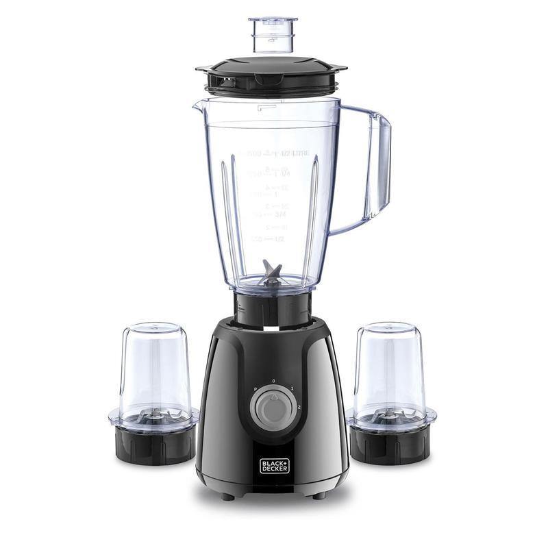 Black+Decker 400W Blender With 2 Mills
                Black+Decker 400W Blender With 2 Mills