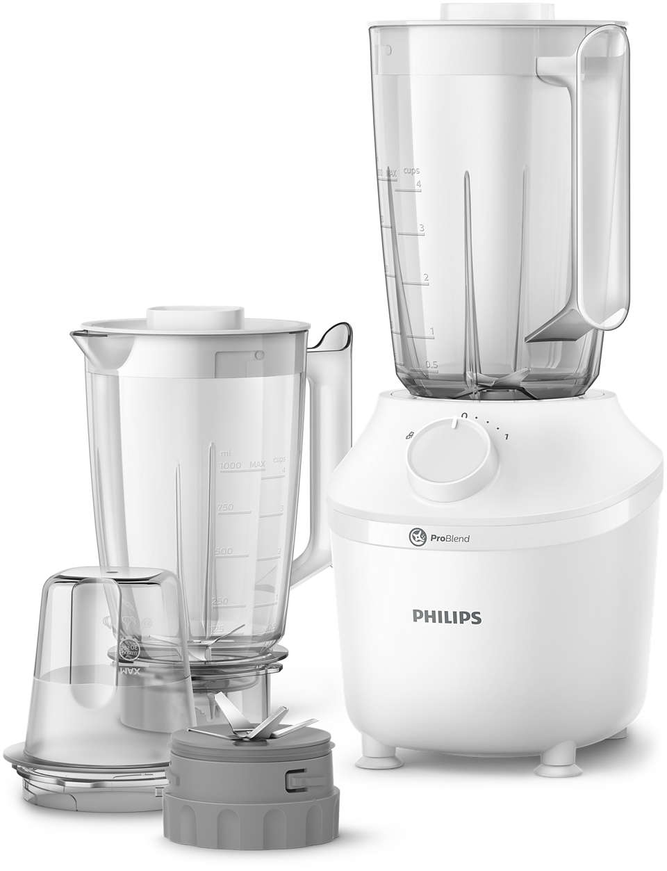 Philips HR2041/50 Multi-Purpose Blender, 1.9L, 450W
