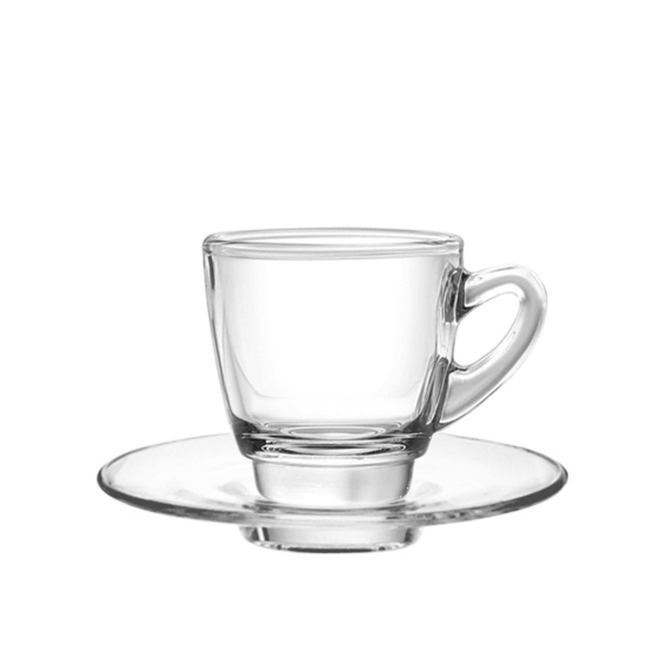 Ocean Kenya Espresso Cup, 65 ml With Saucer (Set of 6 Pcs)