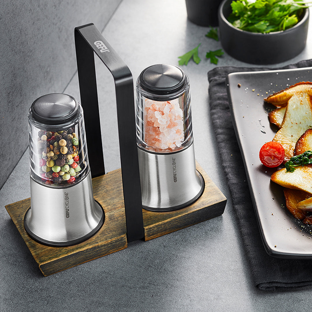 GEFU Salt And Pepper Mill Set X-Plosion® - Whole and All