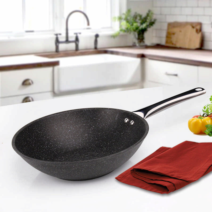 Falez Black Line Wok Pan